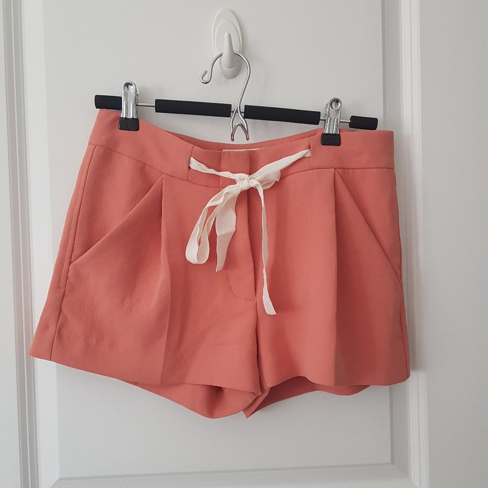 Wilfred pink coral salmon shorts